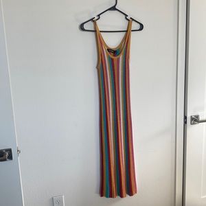 Slinky multi colored dress